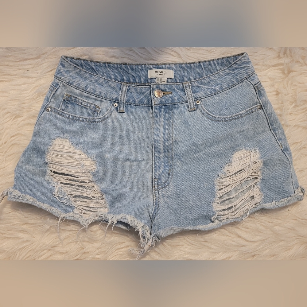Distressed Forever 21 Shorts Size 29